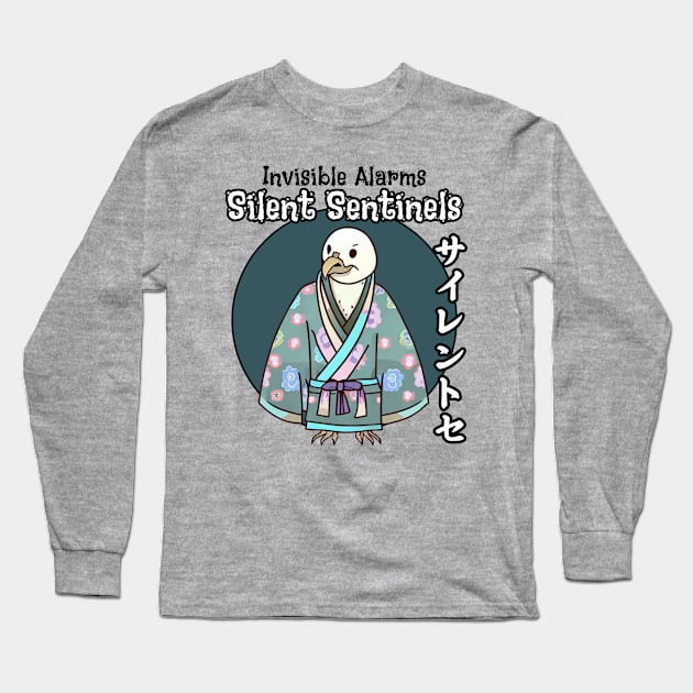 Invisible alarms vulture Long Sleeve T-Shirt by Japanese Fever